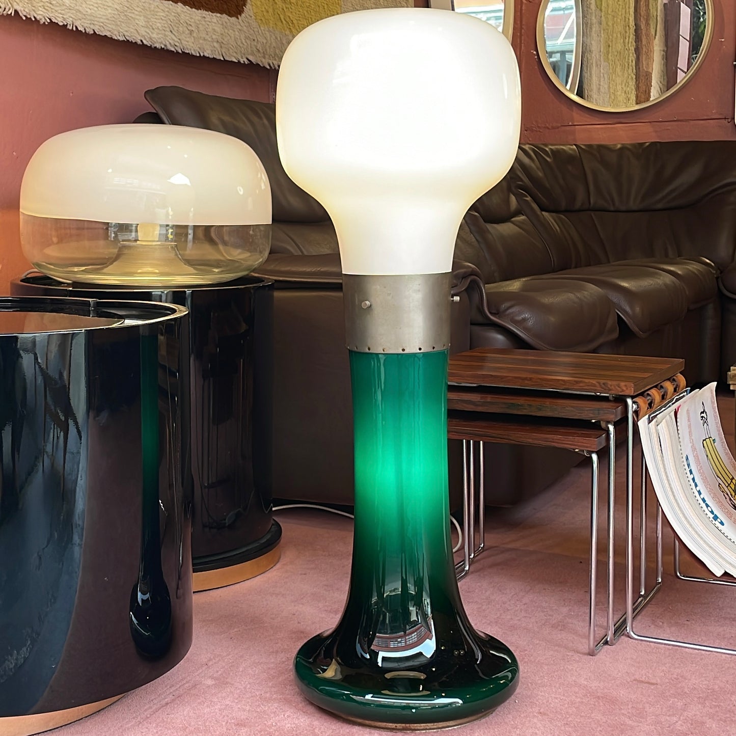 Lampe Carlo Nason pour Mazzega