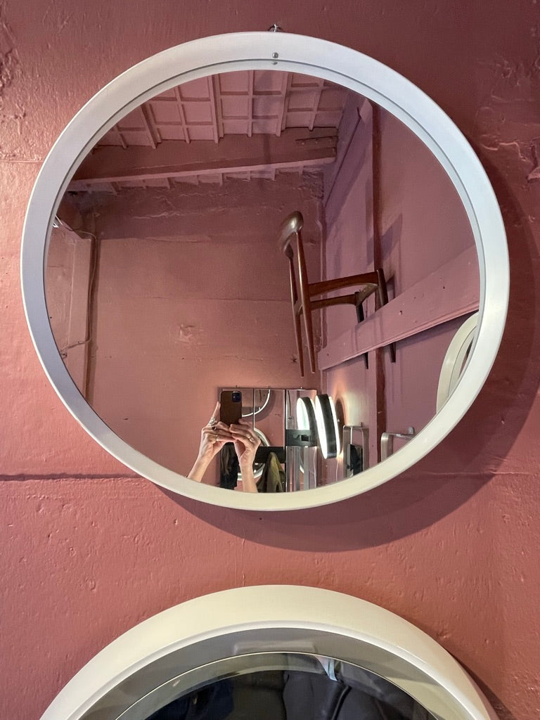 Grand miroir rond