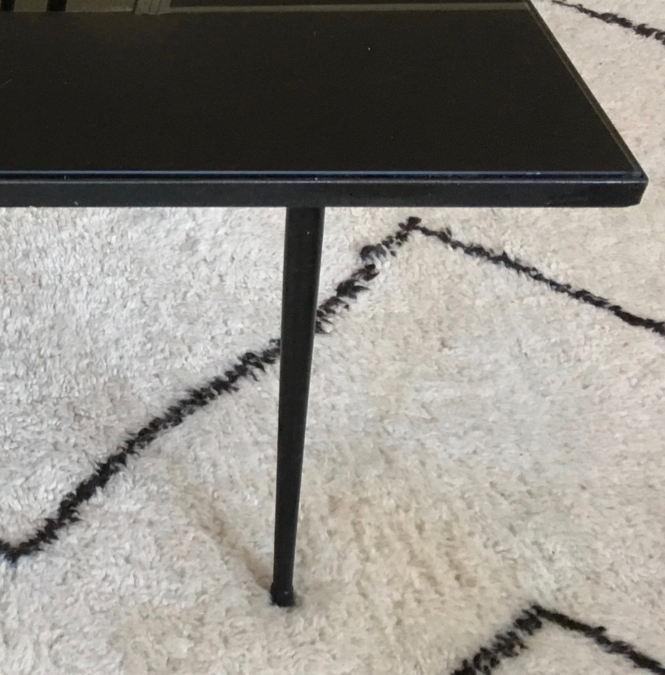 Table basse années 50
